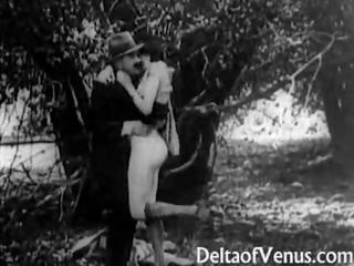 Mear: antiguo sucio vídeo 1915 - un gratis paseo