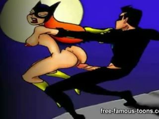 Batman may catwoman at batgirl orgies